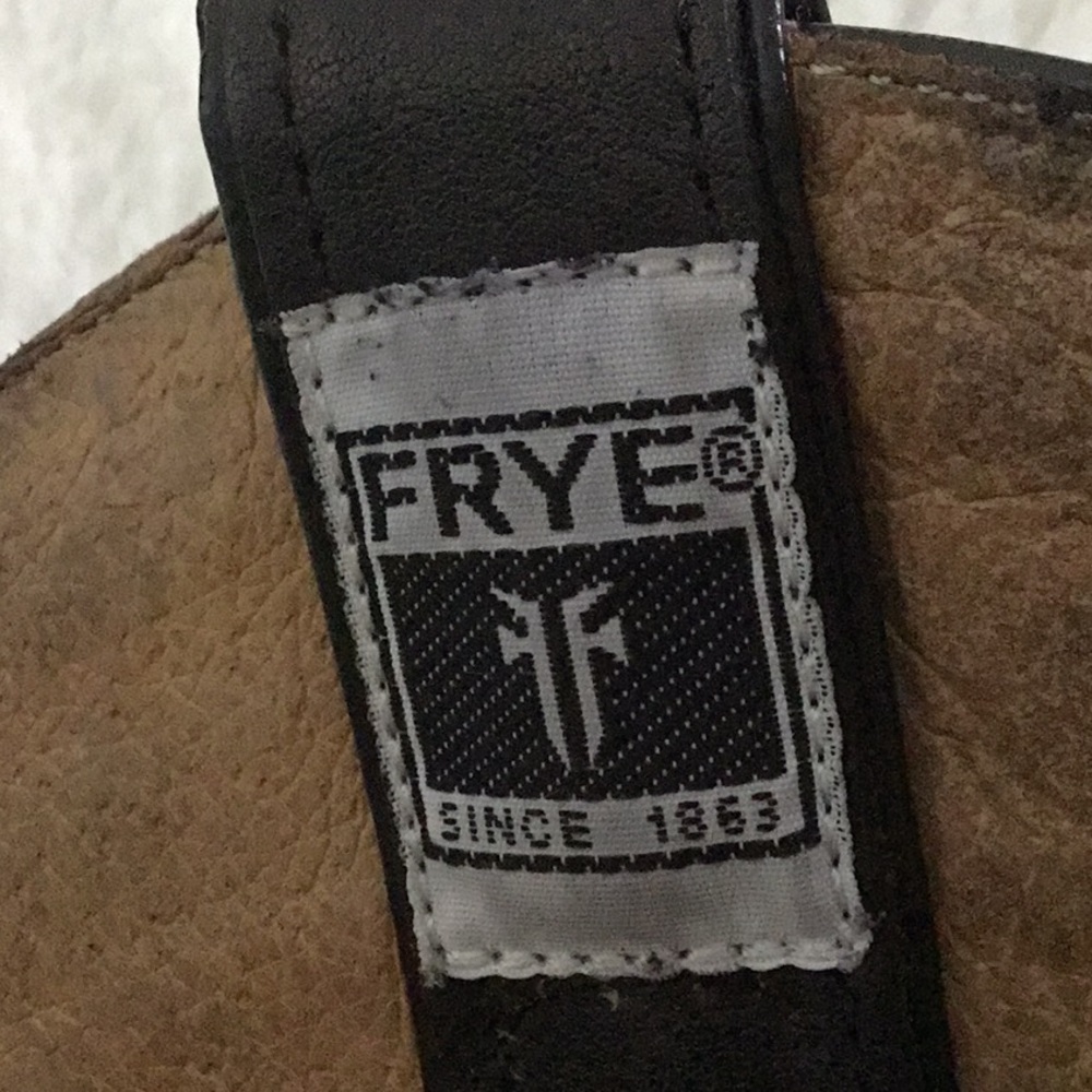 Frye Billy stud pull on cowboy boots - Picture 9 of 9